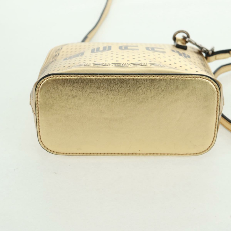 【日本直送】GUCCI 金色皮革單肩包 511189 正品 161291V-4