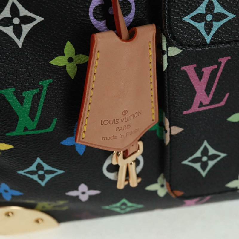 【日本直送】路易威登 Monogram Multicolor Speedy 30 手提包 黑色 M92642 正品 BA9226SAV-9