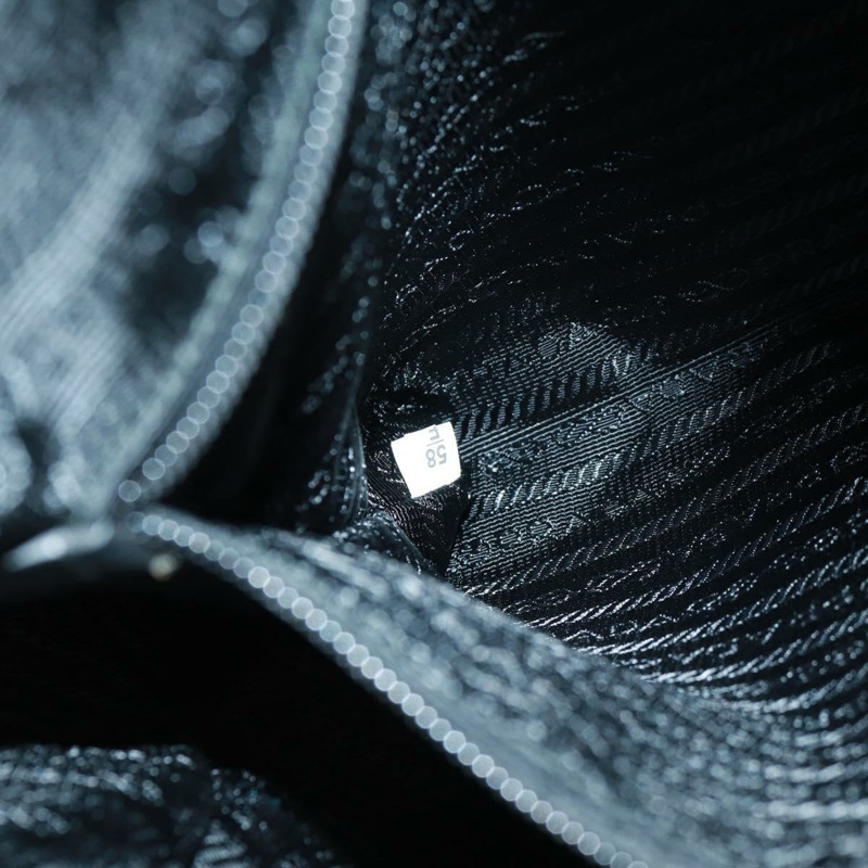 【日本直送】PRADA 尼龍皮革雙色手提包，金色，正品 am10186V-9