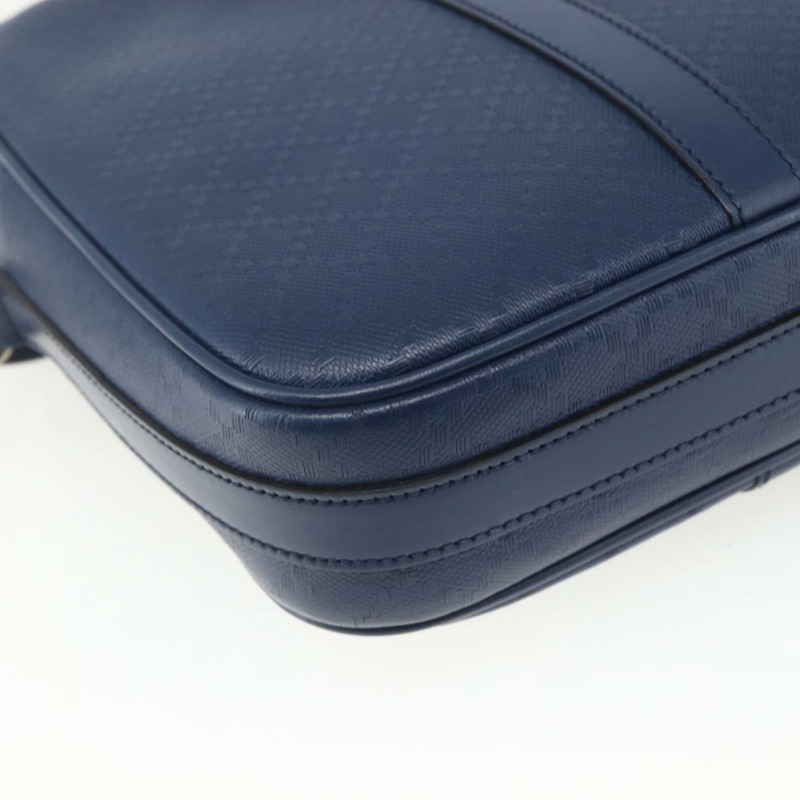 【日本直送】GUCCI 手提包 PVC 兩用 海軍藍 金色 344357 正品 BA9587-17