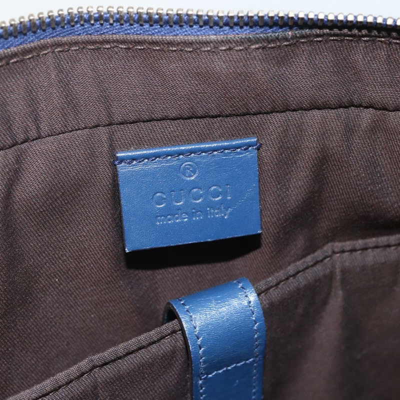 【日本直送】GUCCI 手提包 PVC 兩用 海軍藍 金色 344357 正品 BA9587-18