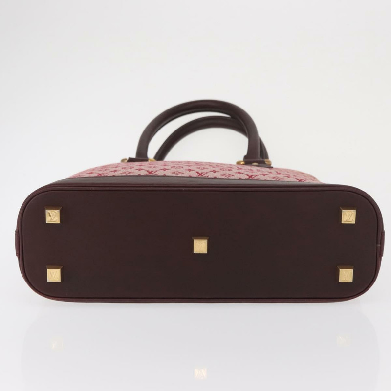 【日本直送】路易威登 Monogram Mini Alma Haut 手提包 紅色 M92204 LV 正品 ep12716-4