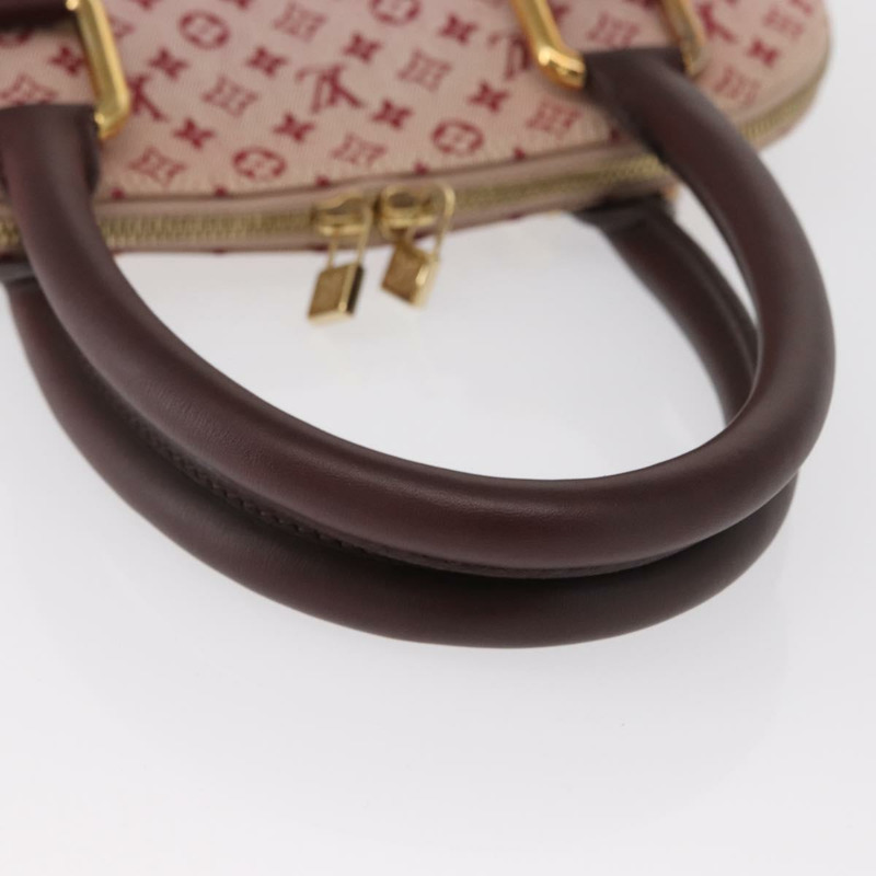 【日本直送】路易威登 Monogram Mini Alma Haut 手提包 紅色 M92204 LV 正品 ep12716-6