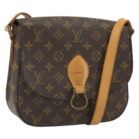 路易威登 Monogram Saint Cloud GM 肩背包 M51242 LV Auth ep12701