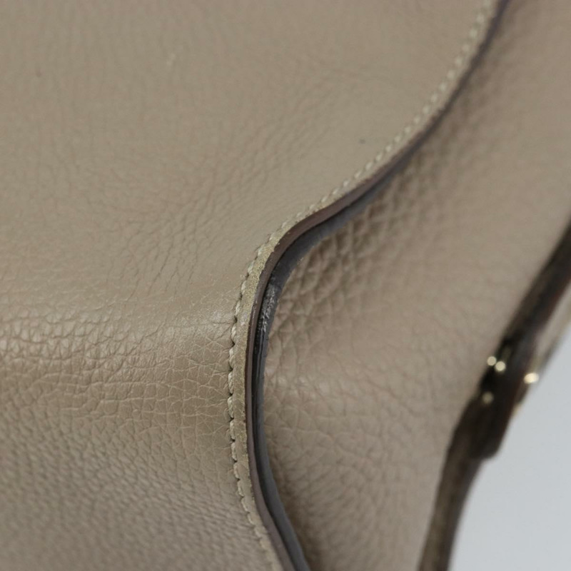 【日本直送】FENDI Celeria Ray 手提包 皮革 兩用 灰色 銀色 正品 BA9567-17