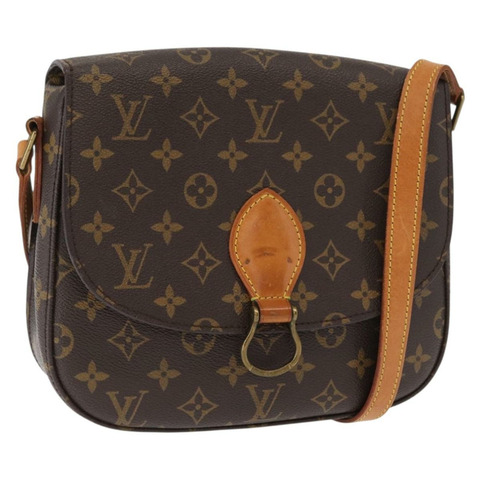 路易威登 Monogram Saint Cloud GM 肩背包 M51242 LV Auth 163261
