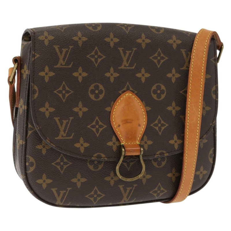 【日本直送】路易威登 Monogram Saint Cloud GM 肩背包 M51242 LV Auth 163261-0