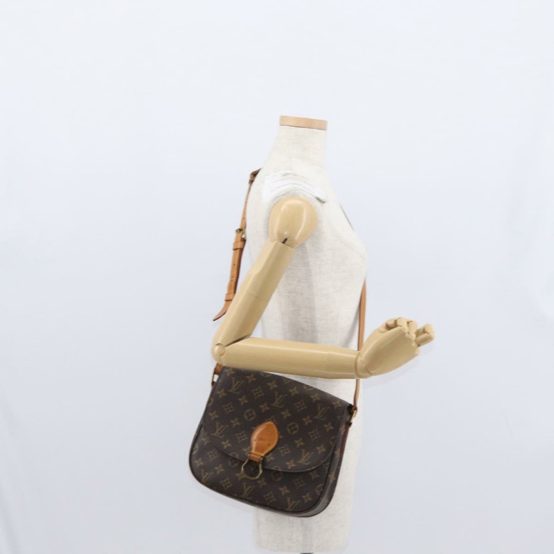 【日本直送】路易威登 Monogram Saint Cloud GM 肩背包 M51242 LV Auth 163261-25