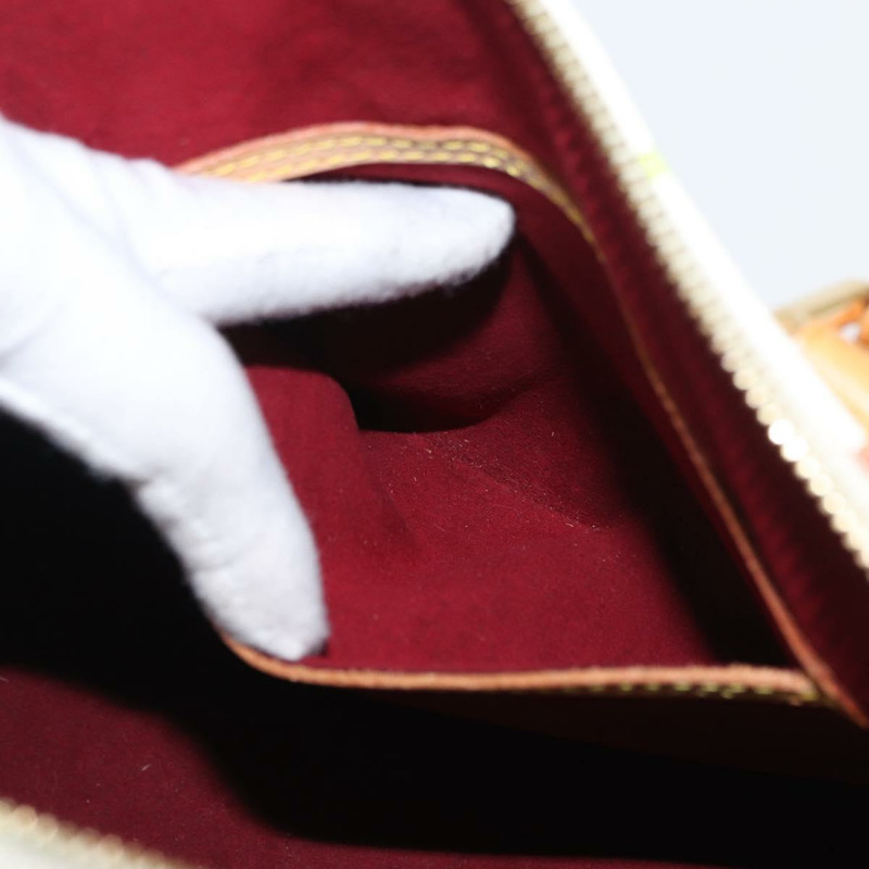 【日本直送】路易威登 Monogram Multicolor Alma 手提包 白色 M92647 LV Auth ep12643-20