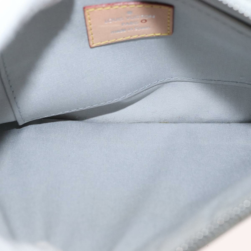 【日本直送】路易威登 Monogram Miroir Pochette Platt 手拿包 銀色 M95277 LV 正品 BA9494-10