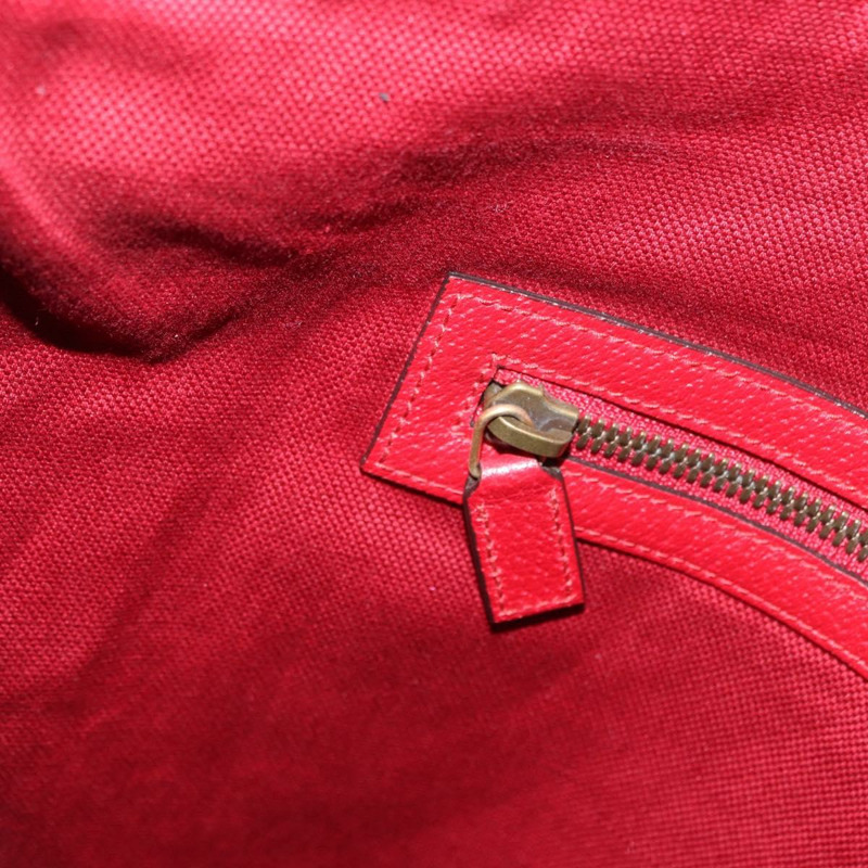 【日本直送】GUCCI Sherry Line 帆布手提包 白色 紅色 523781 正品 BA9487-18