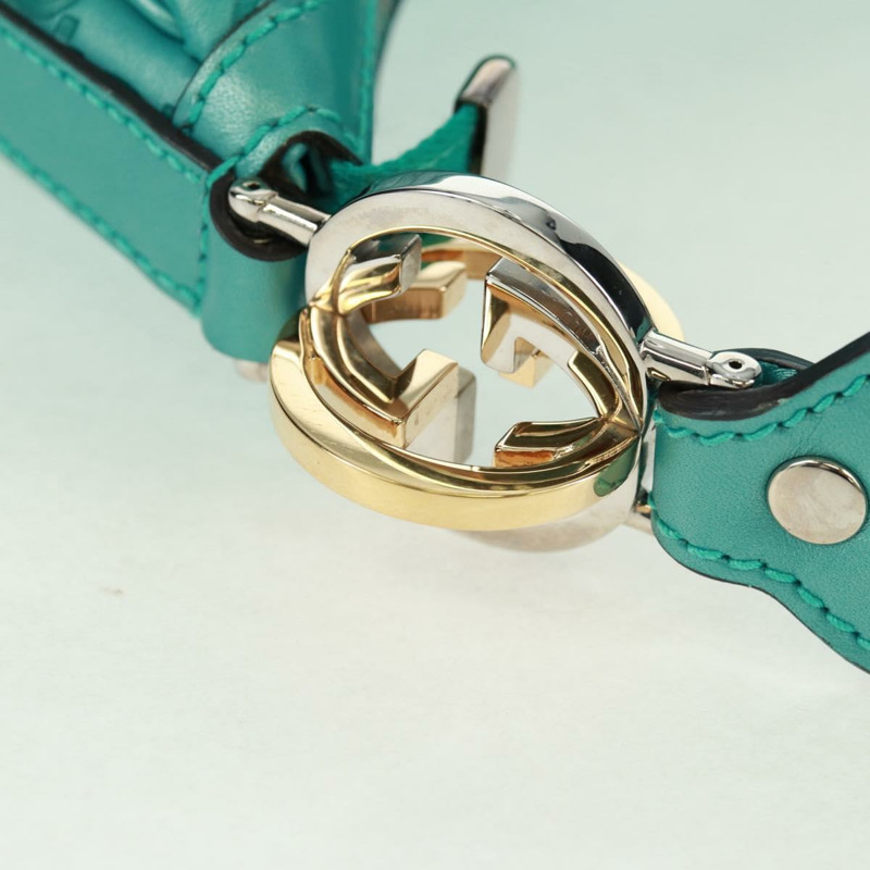 【日本直送】GUCCI GG帆布Guccissima手袋 淺藍色 銀色 金色 232962 正品 159906SAV-7