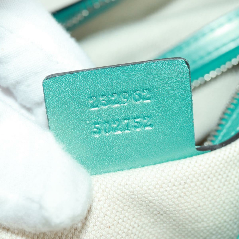 【日本直送】GUCCI GG帆布Guccissima手袋 淺藍色 銀色 金色 232962 正品 159906SAV-10