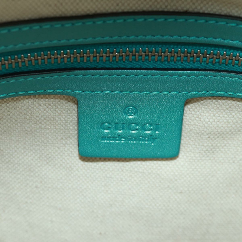 【日本直送】GUCCI GG帆布Guccissima手袋 淺藍色 銀色 金色 232962 正品 159906SAV-18