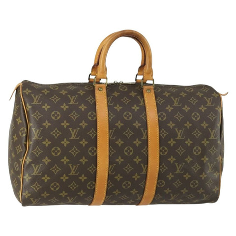 路易威登 Monogram Keepall 45 波士頓包 M41428 LV Auth 161981