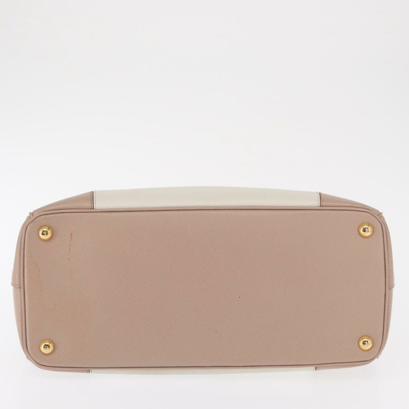 【日本直送】PRADA Galleria 手提包 Safiano 皮革 粉紅色金色 正品 bs32179-5