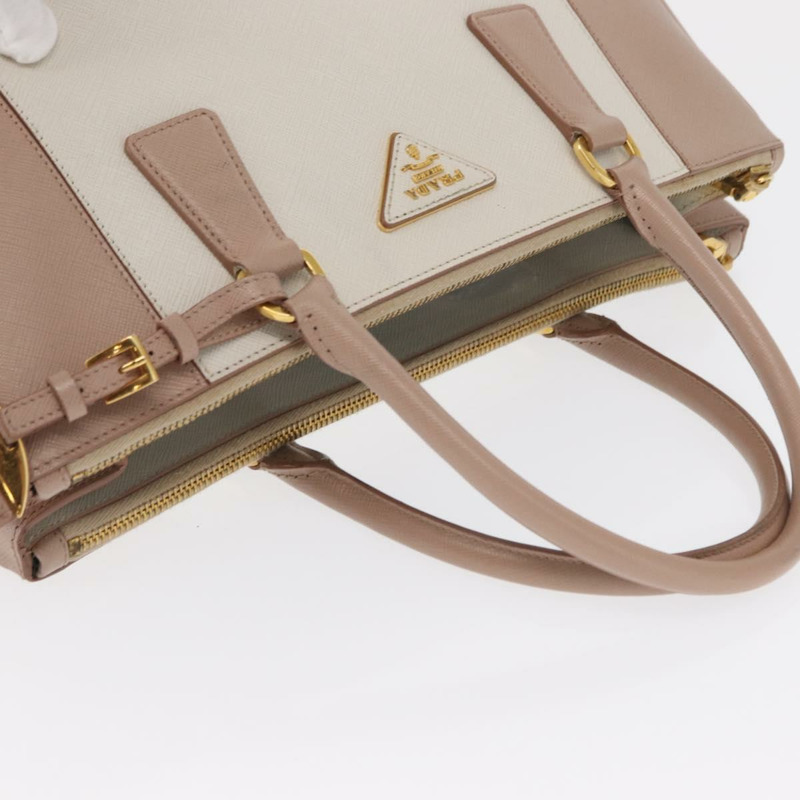 【日本直送】PRADA Galleria 手提包 Safiano 皮革 粉紅色金色 正品 bs32179-6