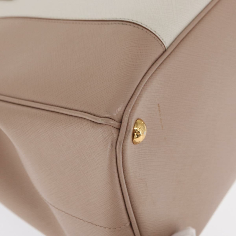 【日本直送】PRADA Galleria 手提包 Safiano 皮革 粉紅色金色 正品 bs32179-8