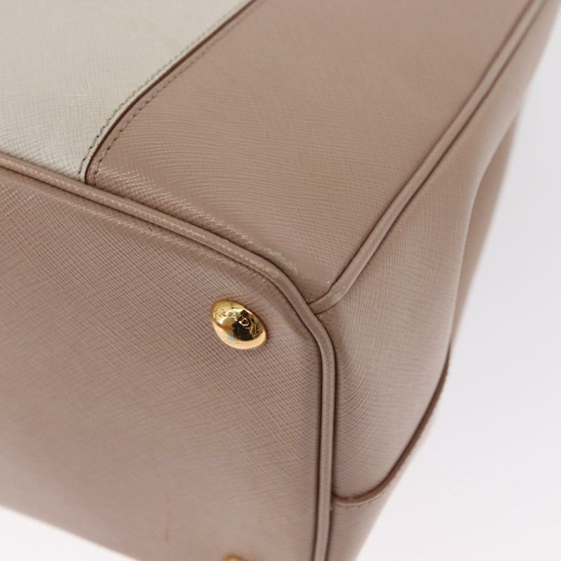 【日本直送】PRADA Galleria 手提包 Safiano 皮革 粉紅色金色 正品 bs32179-16