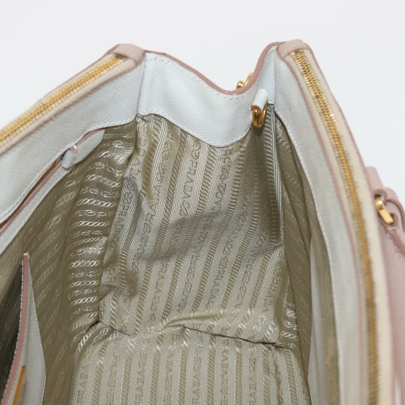 【日本直送】PRADA Galleria 手提包 Safiano 皮革 粉紅色金色 正品 bs32179-20
