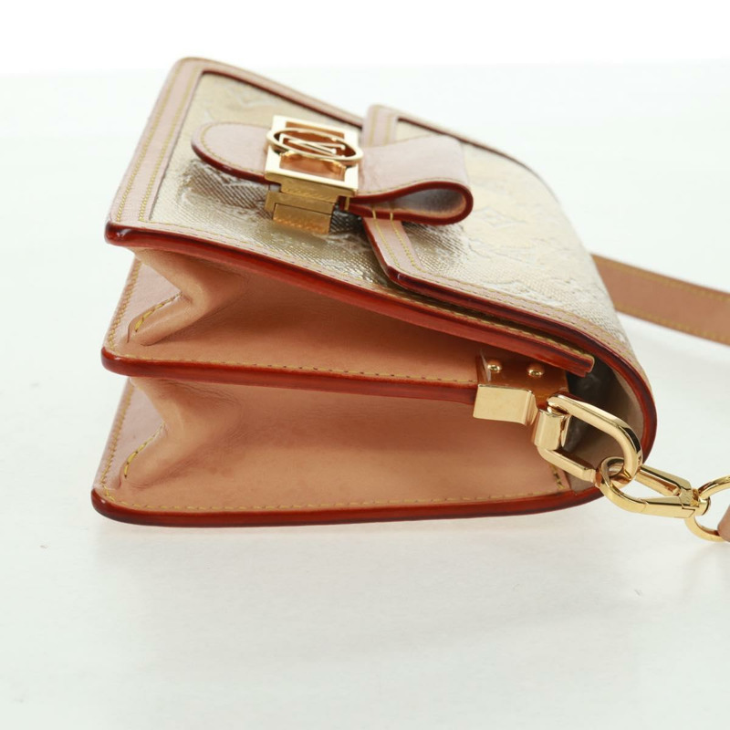 【日本直送】路易威登 Monogram Laminated Jacquard Daufine MINI 金色 M22826 Auth159872SAM-3