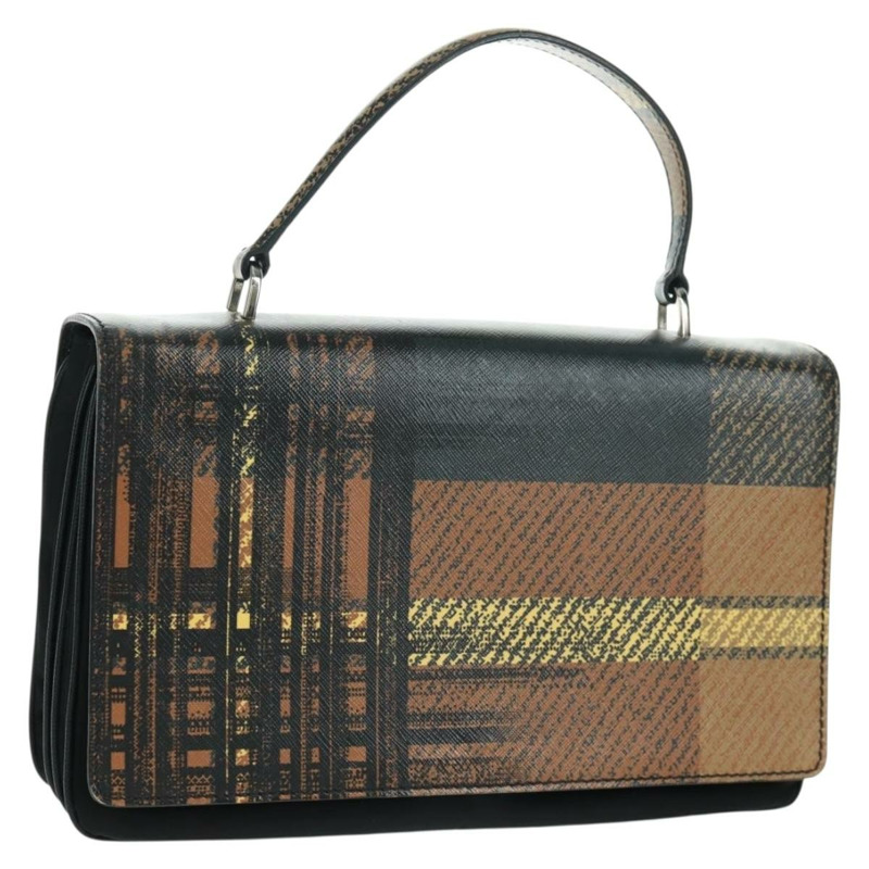 【日本直送】PRADA 尼龍手提包 黑色 銀色 正品 159878V-0