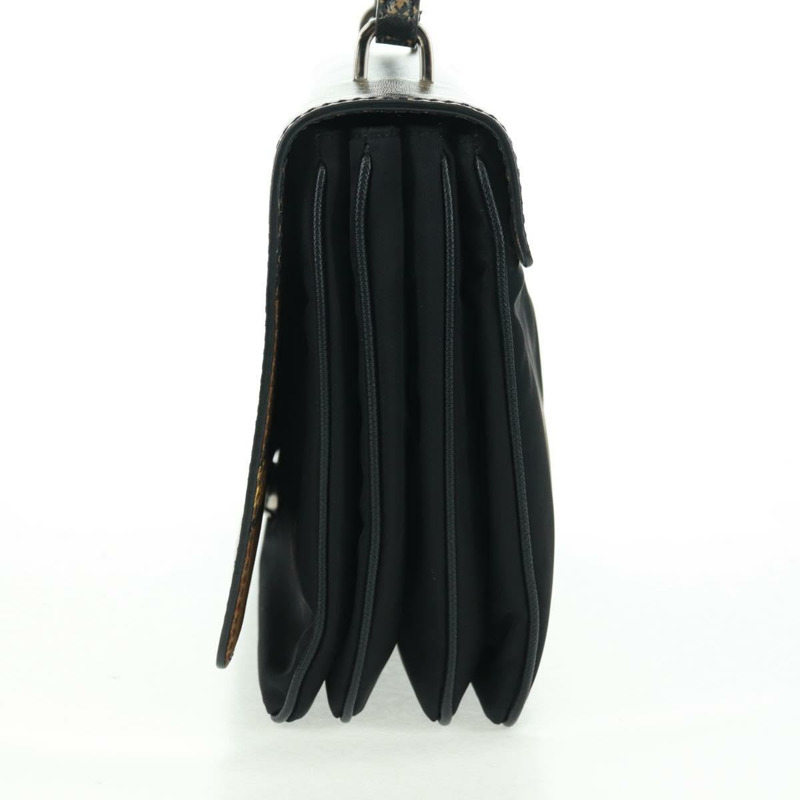 【日本直送】PRADA 尼龍手提包 黑色 銀色 正品 159878V-2