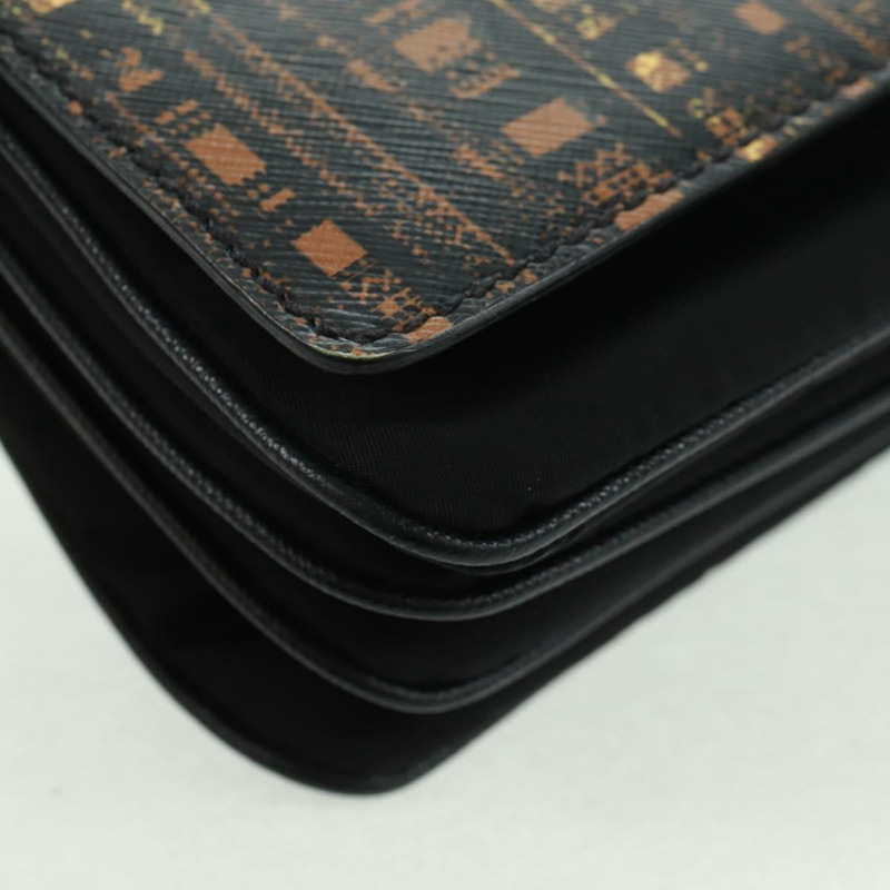 【日本直送】PRADA 尼龍手提包 黑色 銀色 正品 159878V-7