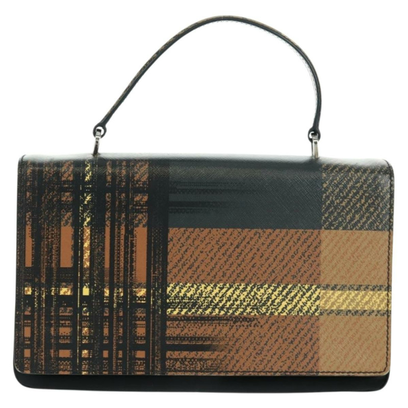 【日本直送】PRADA 尼龍手提包 黑色 銀色 正品 159878V-12