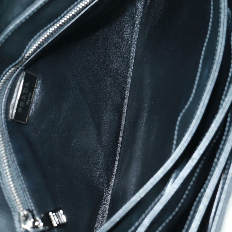 【日本直送】PRADA 尼龍手提包 黑色 銀色 正品 159878V-20