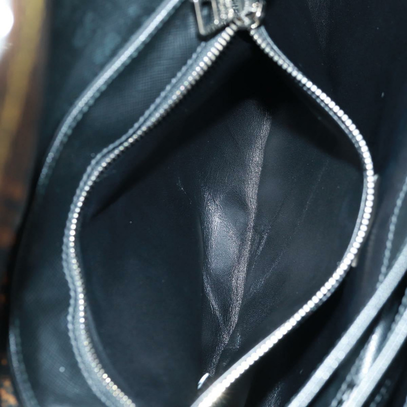 【日本直送】PRADA 尼龍手提包 黑色 銀色 正品 159878V-25
