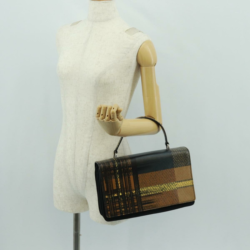【日本直送】PRADA 尼龍手提包 黑色 銀色 正品 159878V-26
