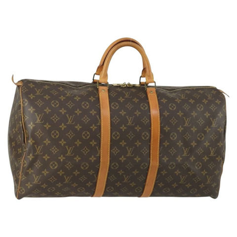 路易威登 Monogram Keepall 55 波士頓包 M41424 LV Auth 161974