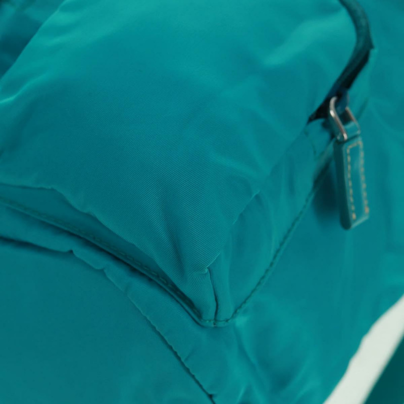 【日本直送】PRADA 雙肩包 尼龍材質 綠松石藍 銀色 正品 159914V-15