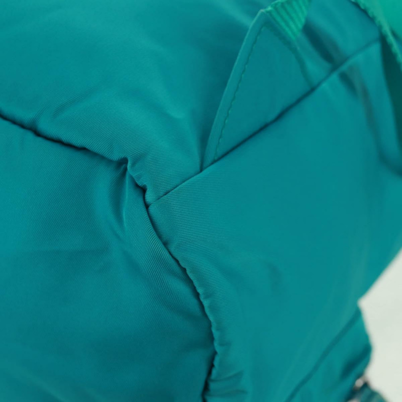 【日本直送】PRADA 雙肩包 尼龍材質 綠松石藍 銀色 正品 159914V-17