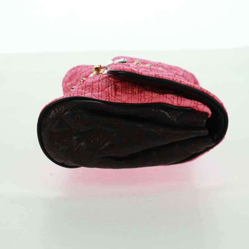 【日本直送】路易威登 Monogram Coquette 手拿包緞面皮革粉紅正品 159918SAV-3