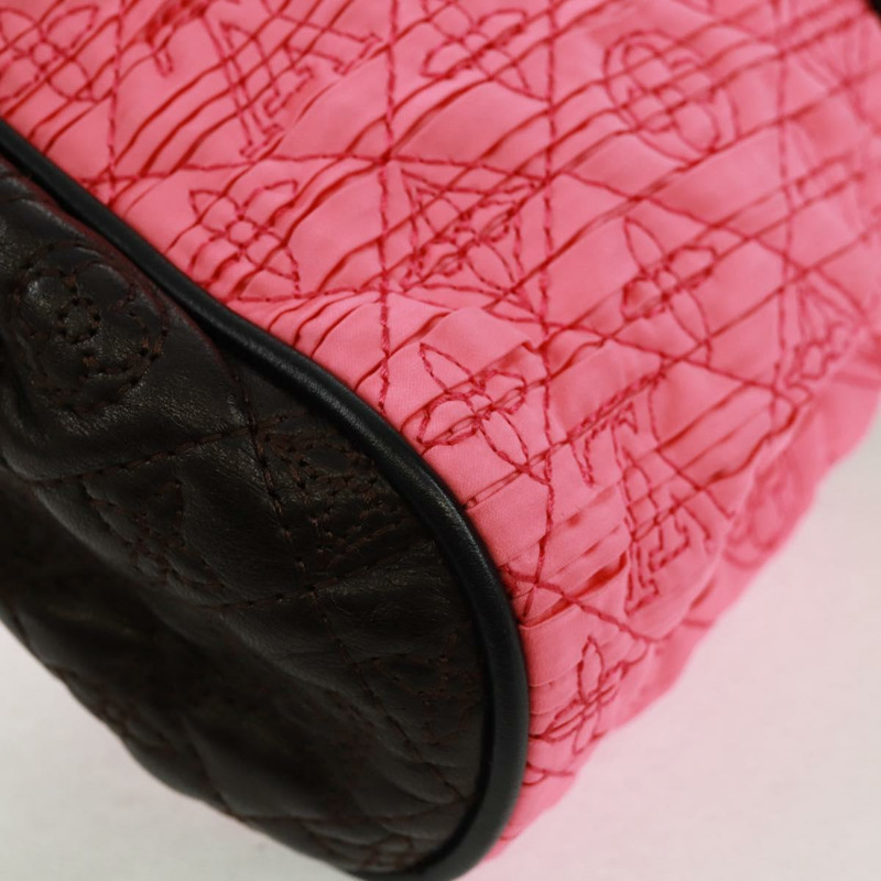 【日本直送】路易威登 Monogram Coquette 手拿包緞面皮革粉紅正品 159918SAV-14