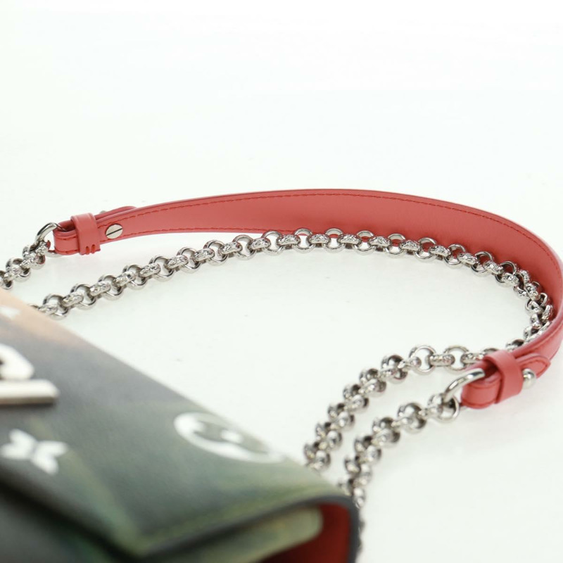 【日本直送】路易威登大師系列蒙娜麗莎手拿包鏈條包粉紅色 Auth159873SAM-13