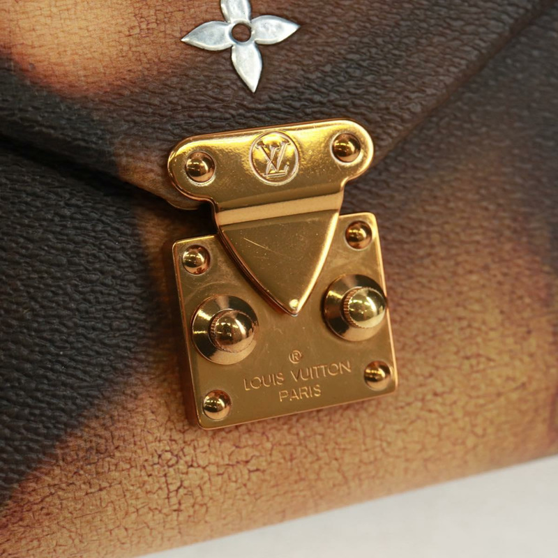 【日本直送】路易威登大師系列蒙娜麗莎手拿包鏈條包粉紅色 Auth159873SAM-21