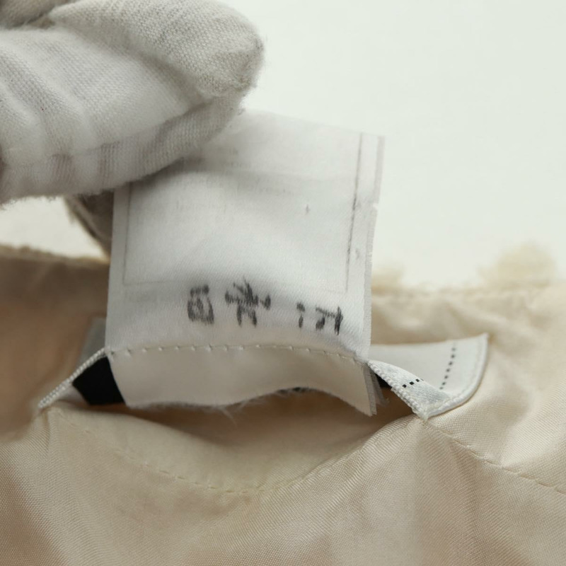 【日本直送】香奈兒外套半裙套裝，斜紋軟呢白色，CC標誌，貨號159923V-23