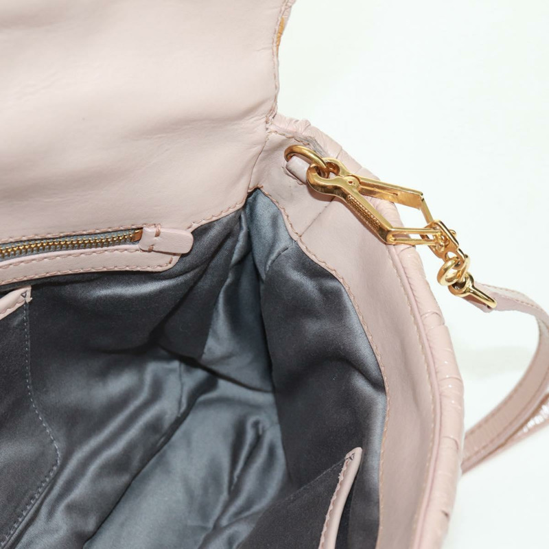 【日本直送】Miu Miu 手提包 漆皮 兩用 粉紅金配色 正品 am10466V-23