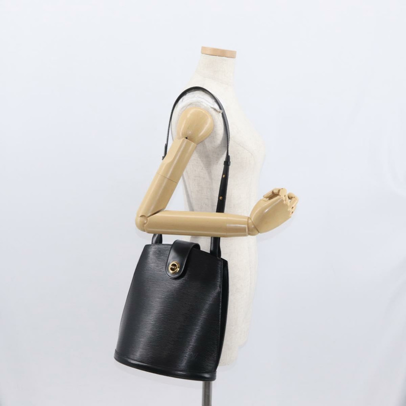 【日本直送】路易威登 Epi Cluny 黑色肩背包 M52252 LV 正品 162055A-20