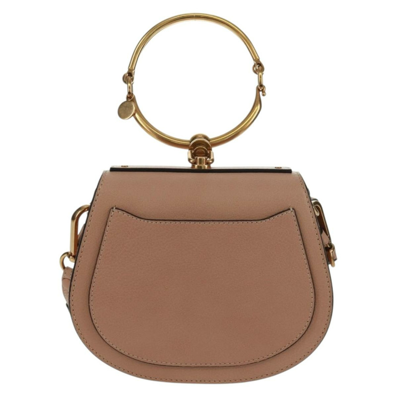 【日本直送】Chloe Nile 手提包 真皮 兩用 粉金配色 正品 163820V-1