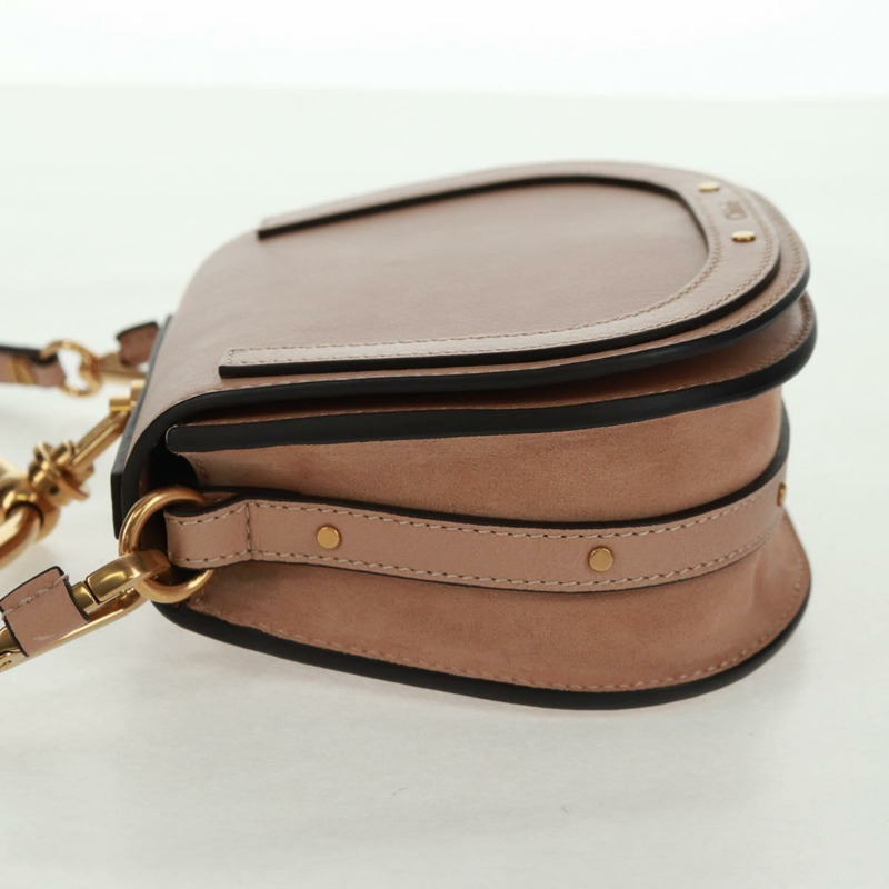 【日本直送】Chloe Nile 手提包 真皮 兩用 粉金配色 正品 163820V-2