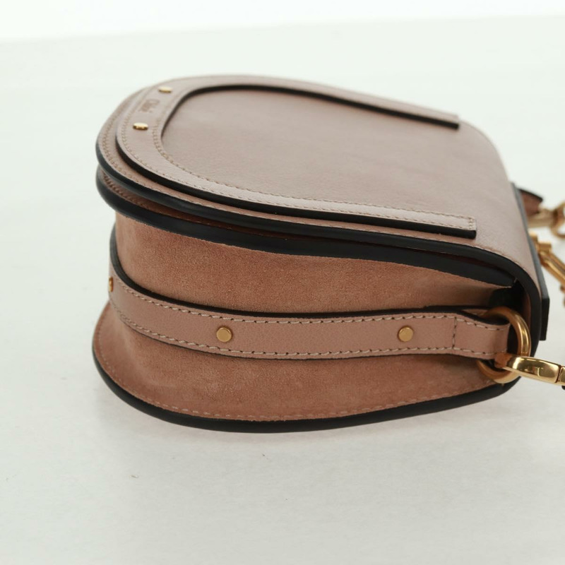 【日本直送】Chloe Nile 手提包 真皮 兩用 粉金配色 正品 163820V-3