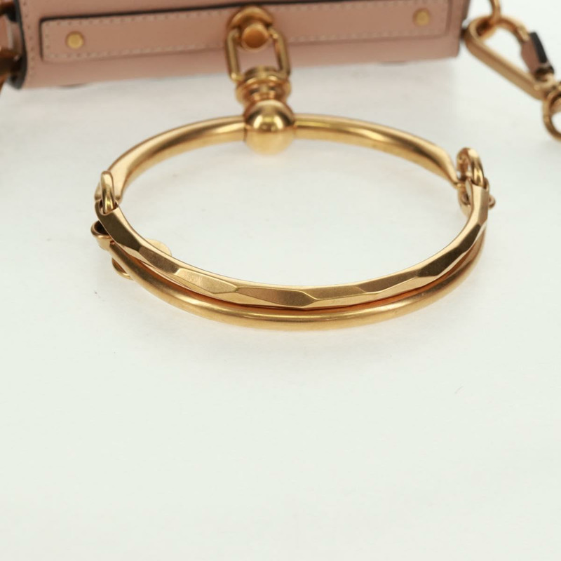 【日本直送】Chloe Nile 手提包 真皮 兩用 粉金配色 正品 163820V-6