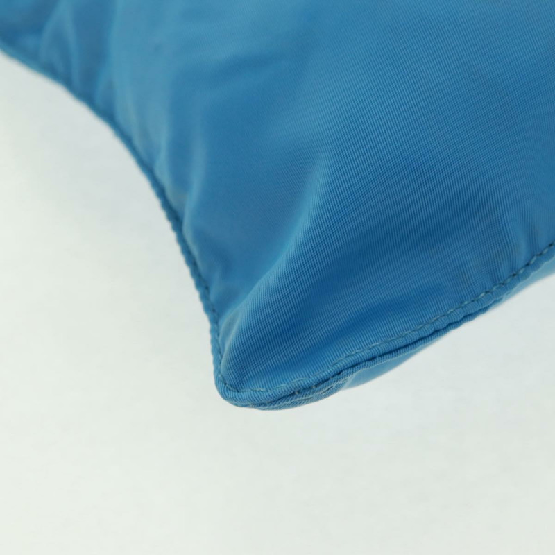 【日本直送】PRADA 尼龍藍銀色單肩包 Auth 163845V-13