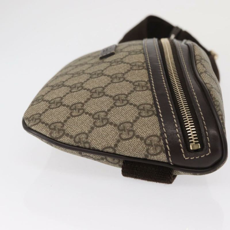 【日本直送】GUCCI GG Supreme 斜背包 PVC 米色 金色 233269 正品 ki6304-2
