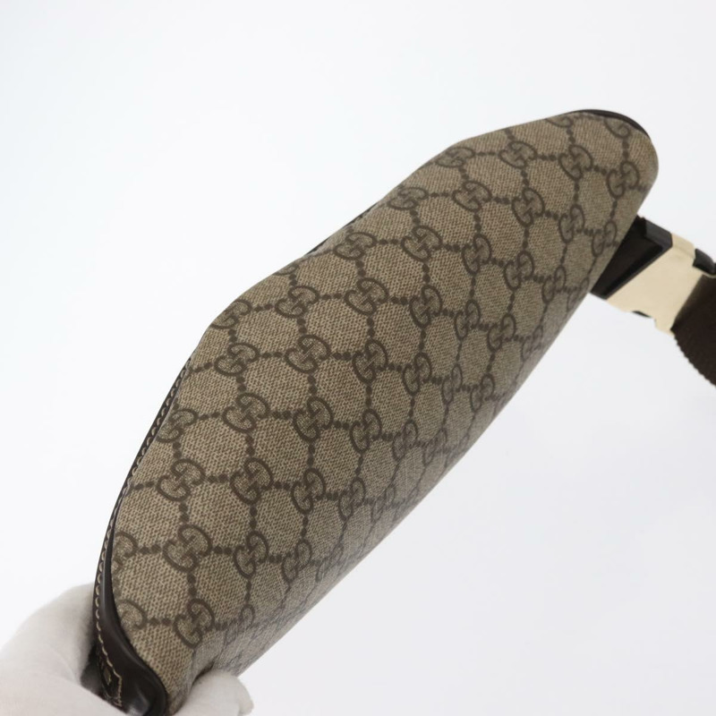 【日本直送】GUCCI GG Supreme 斜背包 PVC 米色 金色 233269 正品 ki6304-5