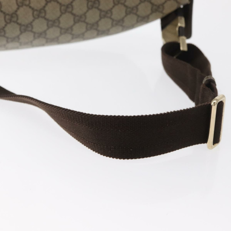 【日本直送】GUCCI GG Supreme 斜背包 PVC 米色 金色 233269 正品 ki6304-6